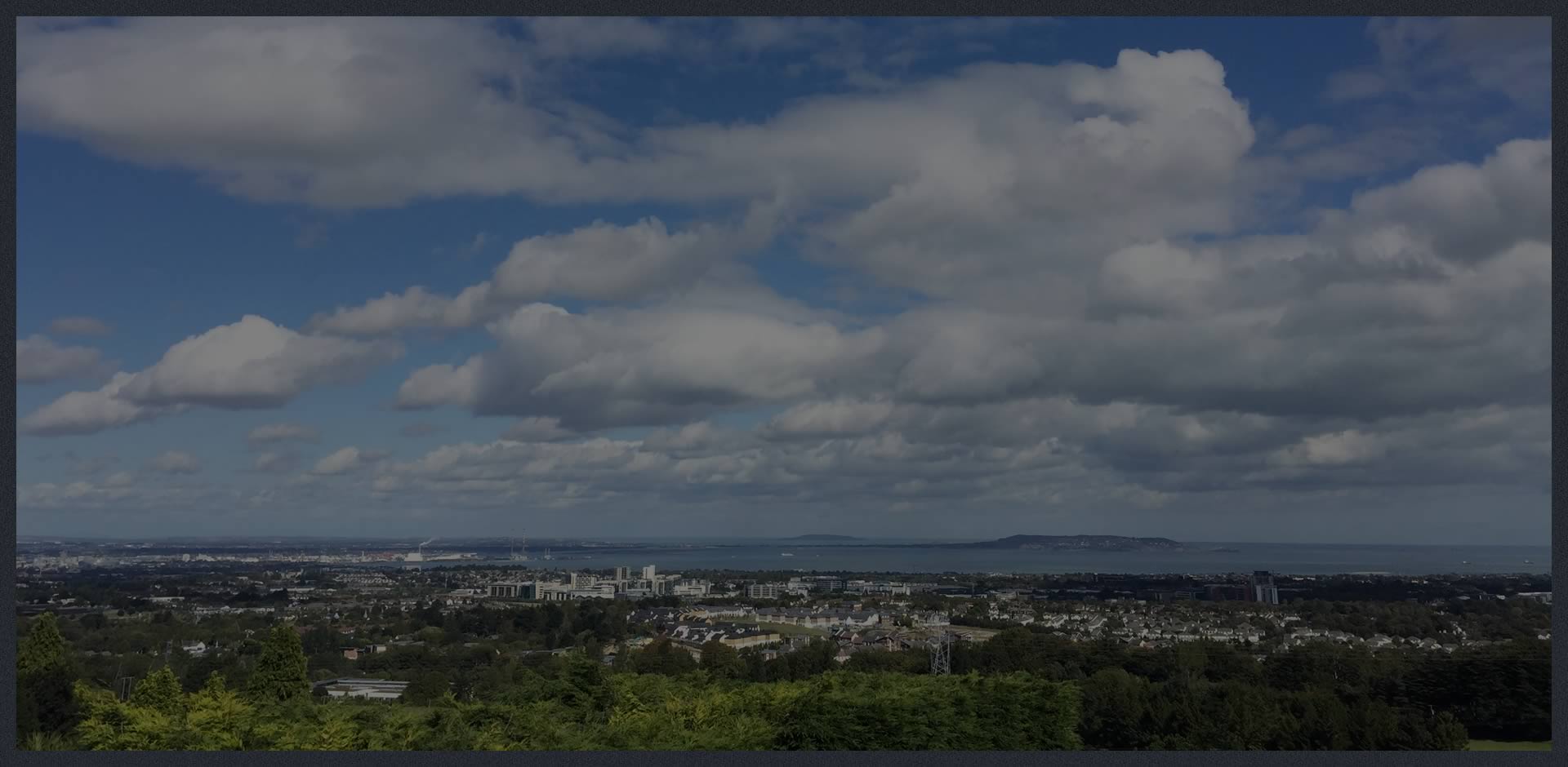 Dublin View - The Blue Light